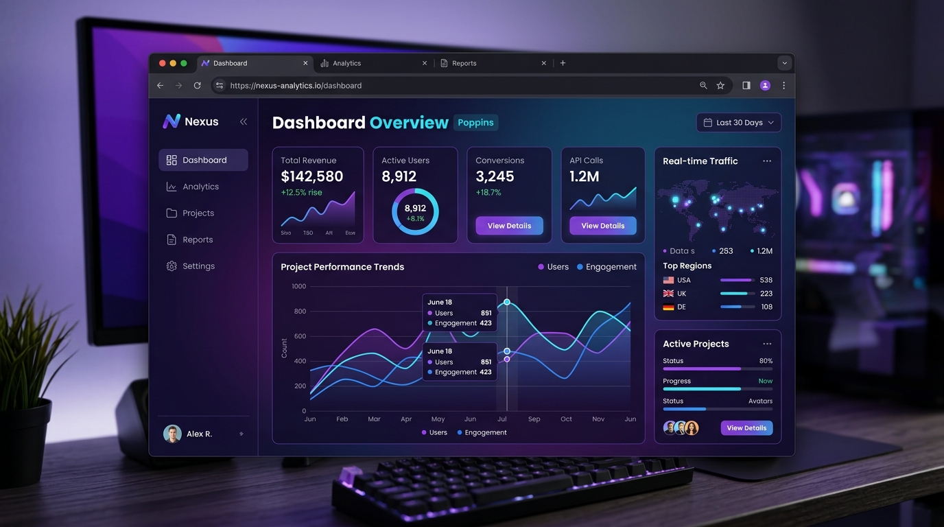 Web application and data platform